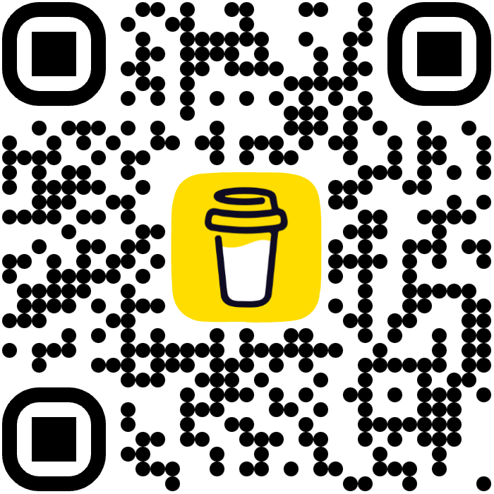 QR code pour nous soutenir via Buy Me a Coffee